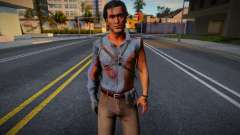 Ash de Evil Dead 3 The Game CON EXPRESIONES FACI para GTA San Andreas