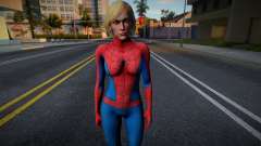 Spider Alice Abernathy Herida Sin mascara de RES para GTA San Andreas