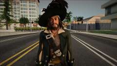 Barbossa - Pirates Oc para GTA San Andreas