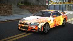 Nissan Skyline R34 GT-R XD-L S3 para GTA 4