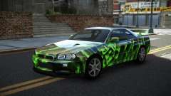 Nissan Skyline R34 GT-R XD-L S10 para GTA 4