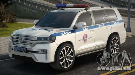 Toyota Land Cruiser - Vietnam Traffic Police Car para GTA San Andreas