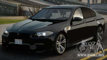 BMW M5 F10 Blak para GTA San Andreas