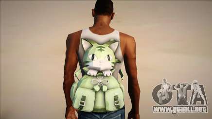 Cat Backpack v8 para GTA San Andreas