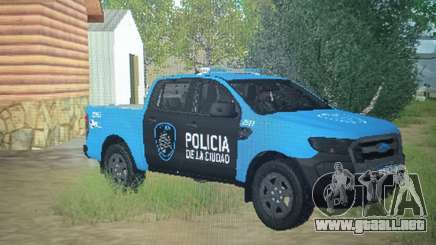 Ford Ranger policia CABA para GTA San Andreas