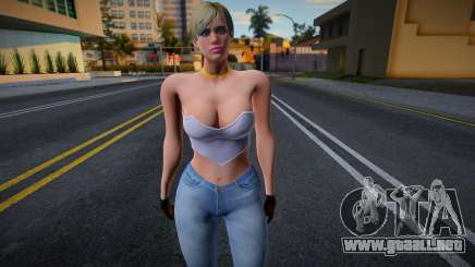 Sherry Birkin Skinny Mod (RE6) para GTA San Andreas