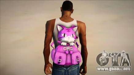 Cat Backpack v3 para GTA San Andreas