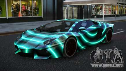 Lamborghini Aventador Z-RD S5 para GTA 4