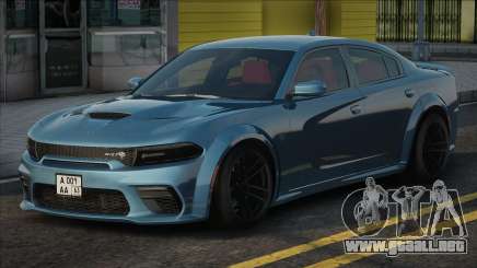 Dodge Charger SRT Hellcat 2020 Blue ver para GTA San Andreas