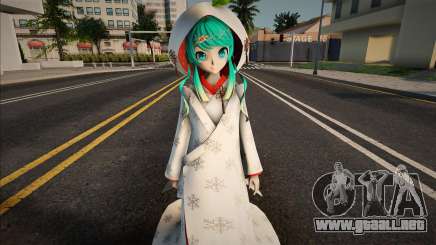 PDFT Hatsune Miku Snow 2013 v2 para GTA San Andreas