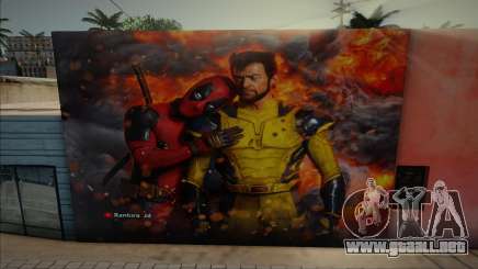 Deadpool 3 Mural para GTA San Andreas