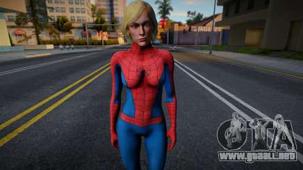 Spider Alice Abernathy Herida Sin mascara de RES para GTA San Andreas