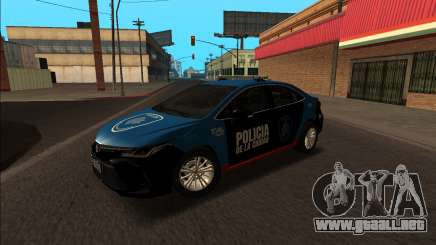 Toyota Corolla Policia Caba para GTA San Andreas