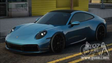 Porsche 911 (992) Blue para GTA San Andreas