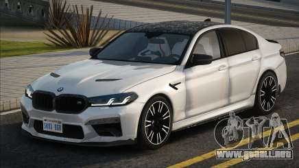 BMW M5 F90 Whit para GTA San Andreas