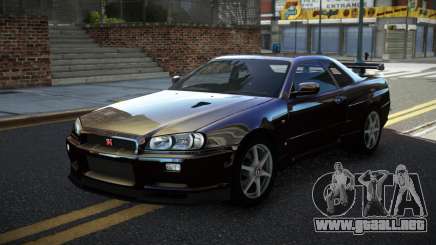 Nissan Skyline R34 GT-R XD-L para GTA 4