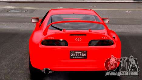 Toyota Supra Red para GTA 4