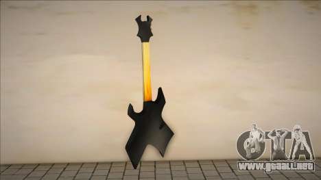 Guitarra Estrella de Rock para GTA San Andreas