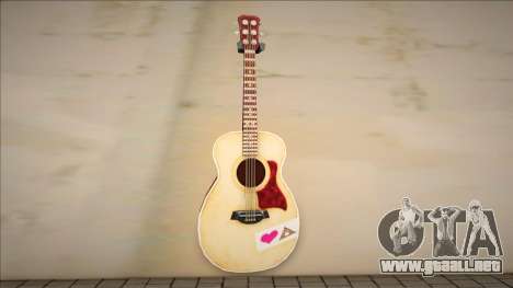 La nueva guitarra de Carl para GTA San Andreas