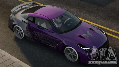 Nissan GTR R35 Tun para GTA San Andreas