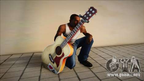 La nueva guitarra de Carl para GTA San Andreas