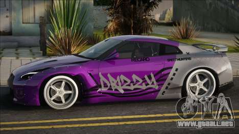 Nissan GTR R35 Tun para GTA San Andreas