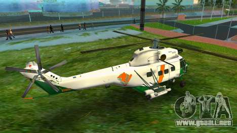 Finnish Border Guard Super Puma para GTA Vice City